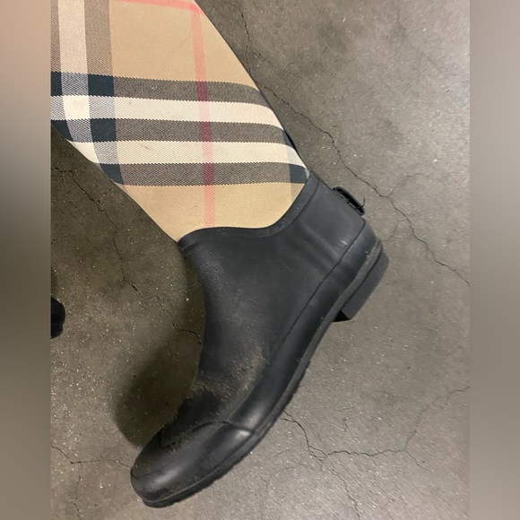 Burberry Rubber Rain Boots - Picture 6 of 10